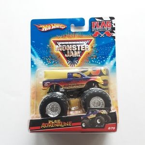 HOT WHEELS MONSTER JAM  FLAG SERIES PURE ADRENALINE 8/75 NEW